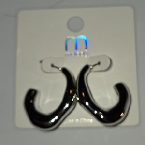 Silver Hoop Earrings